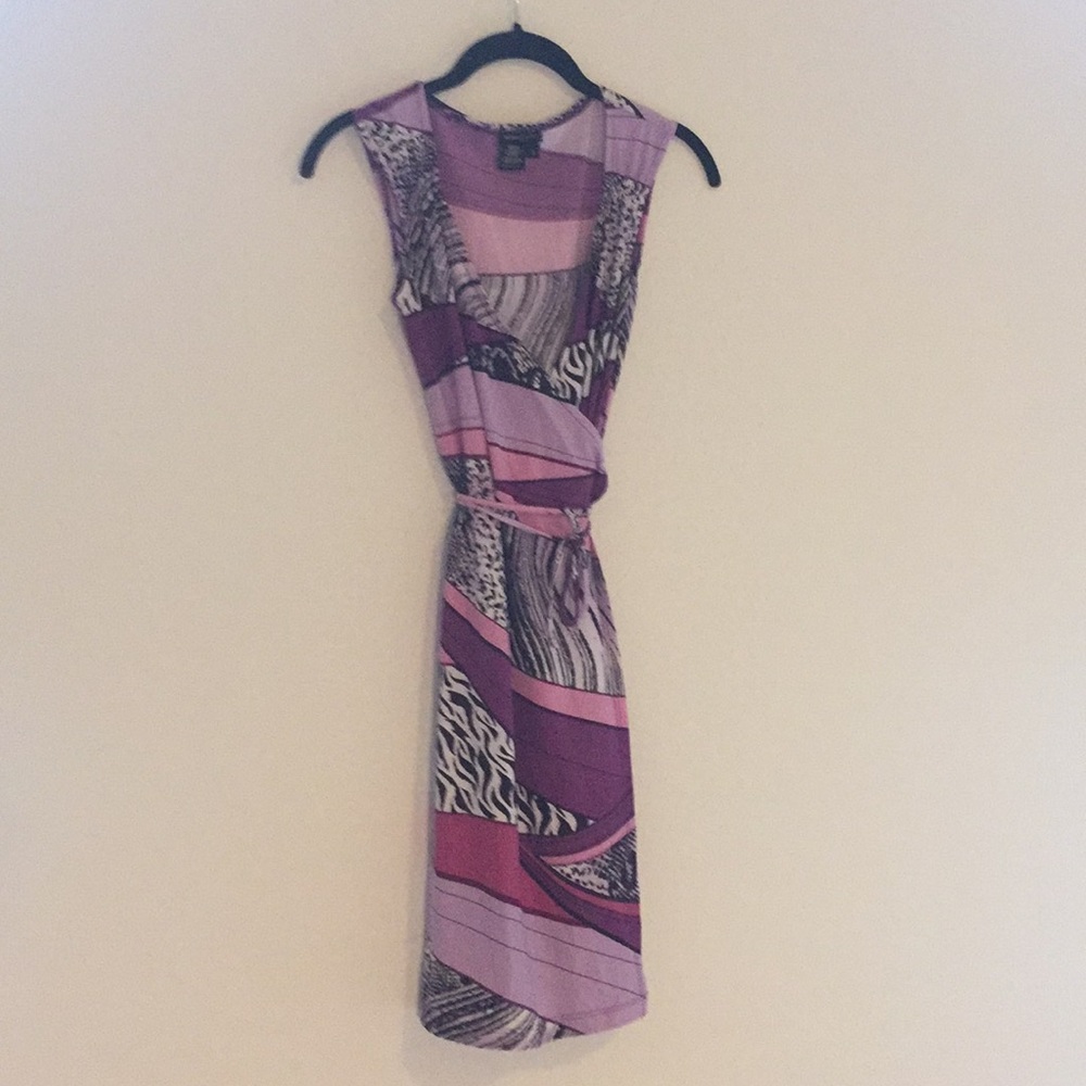 BCBGMAXAZRIA beach swim wrap dress set s